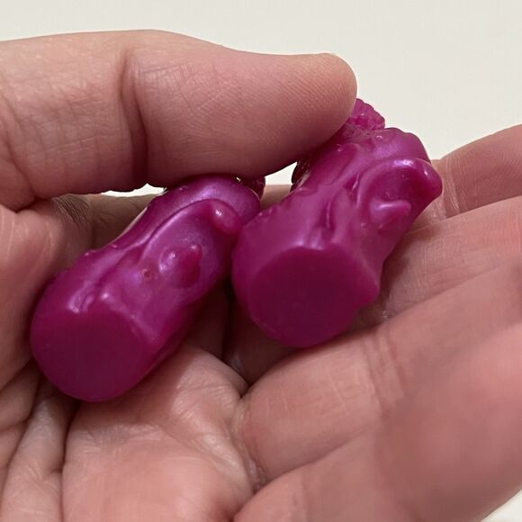 Monster High Creepateria Draculaura Purple Shoes Heels Replacement Parts Spares - Picture 6 of 8